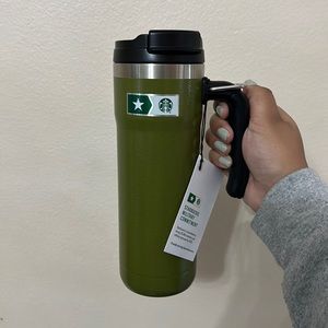 Stanley x Starbucks Green Military 20oz Stainless Steel Tumbler
